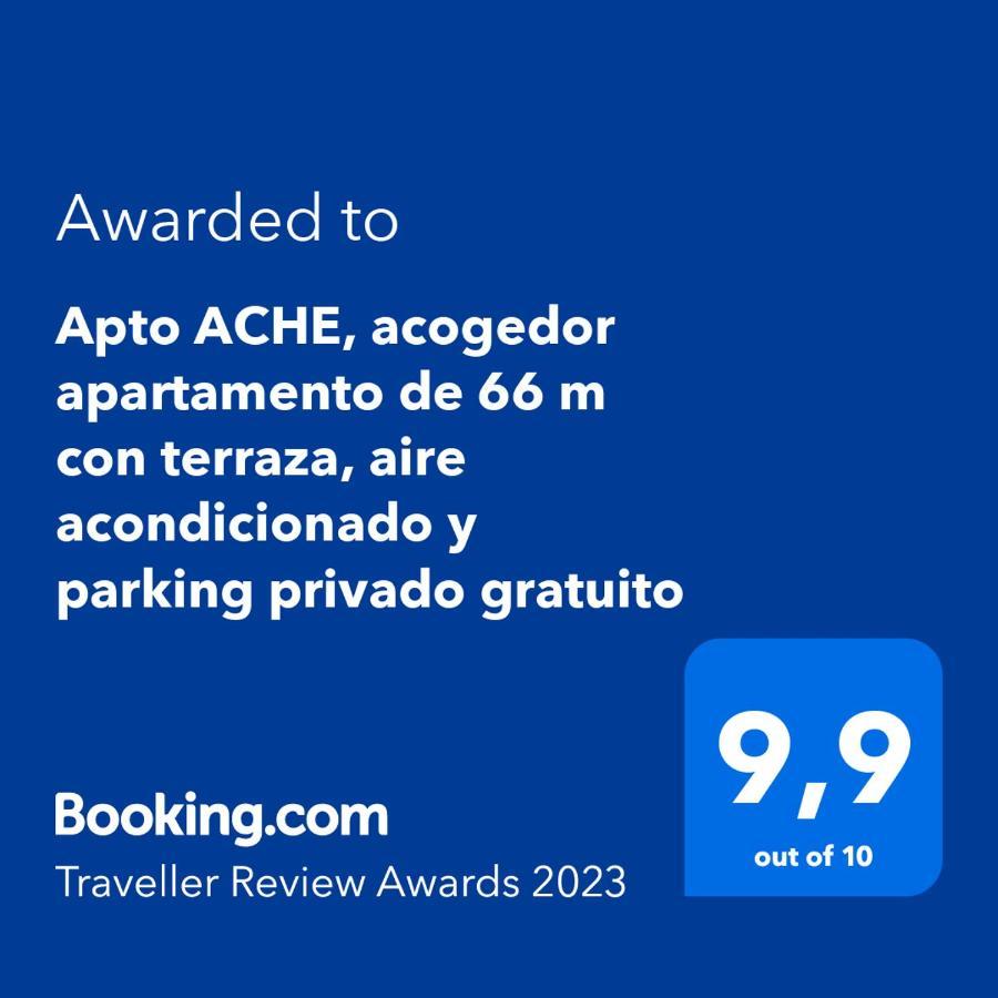 阿布里斯Apto Ache, Acogedor Apartamento De 66 M Con Terraza, Aire Acondicionado Y Parking Privado Gratuito公寓 外观 照片